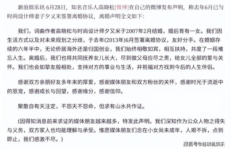高小松离婚_高晓松老婆徐粲金  徐粲金个人资料  高晓松离婚传闻