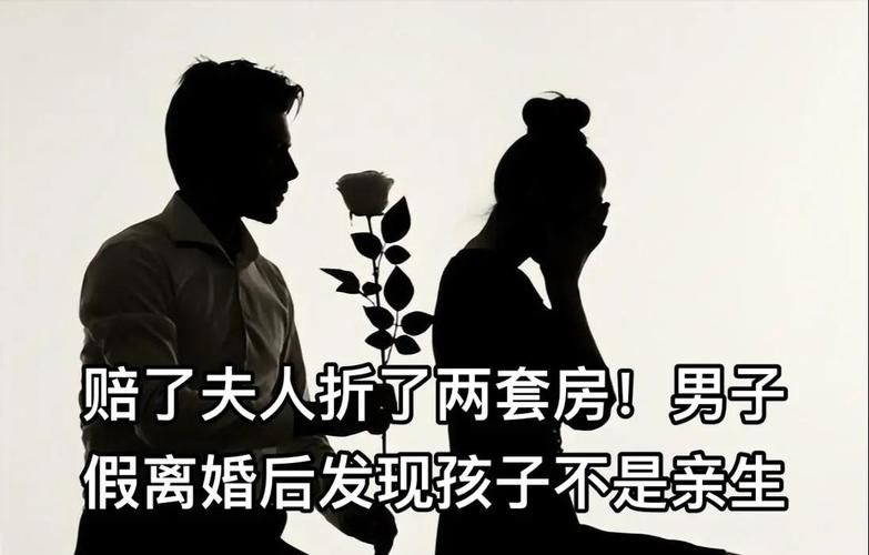 赔了夫人折了两套房！男子假离婚后发现孩子不是亲生的_男子假离婚9套房给老婆_